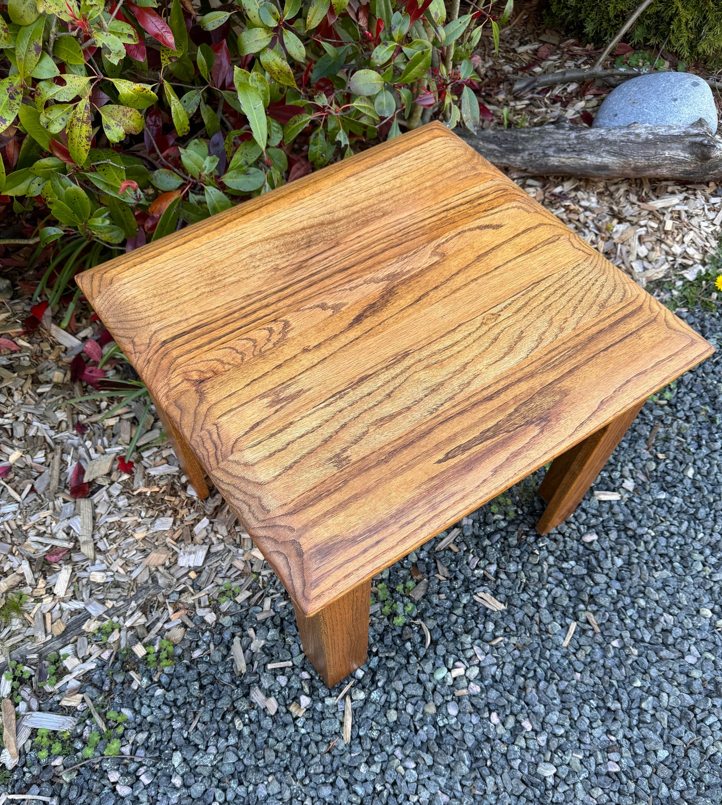 Vintage Solid Oak Coffee Table