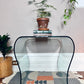 The Marcelo Glass Side Table