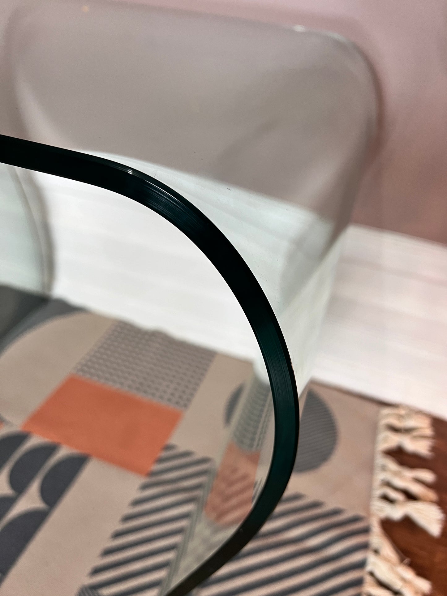 The Marcelo Glass Side Table