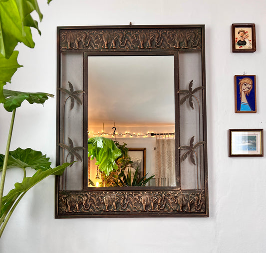 The Vintage Tropical Safari Mirror