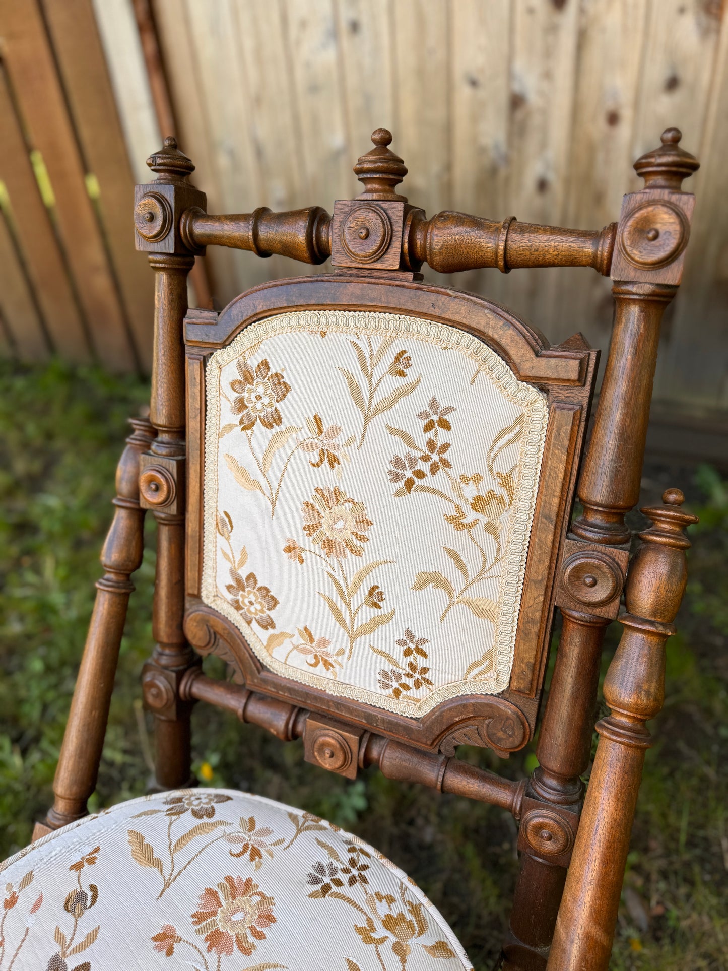 Antique Victorian Folding Chair