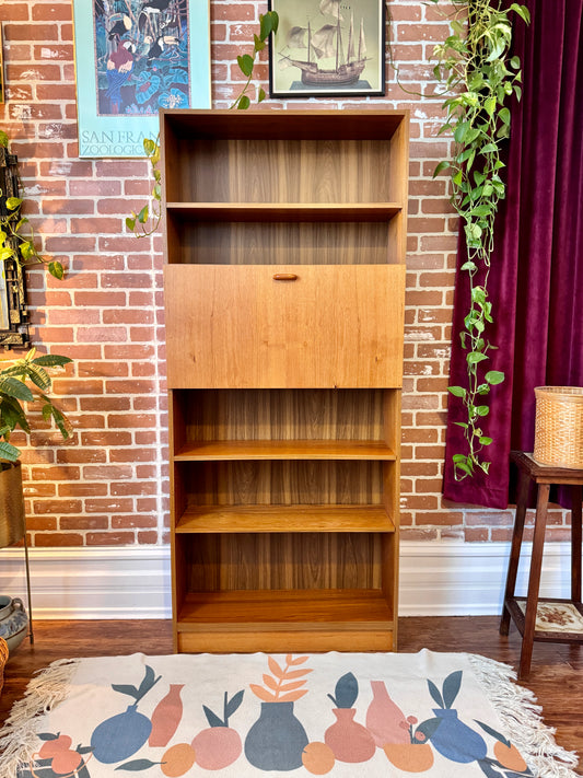 Danish Teak Cabinet & Bookshelf