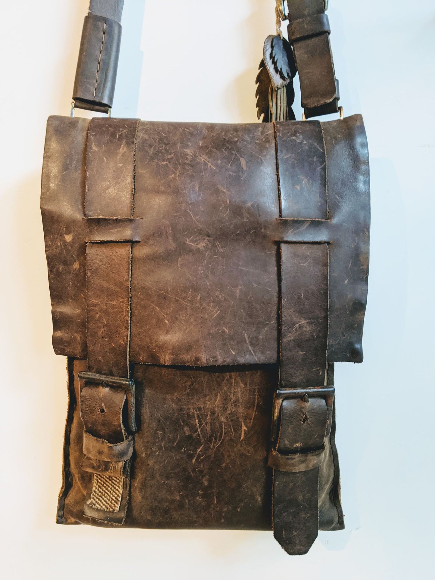 The Tweed Leather Bag