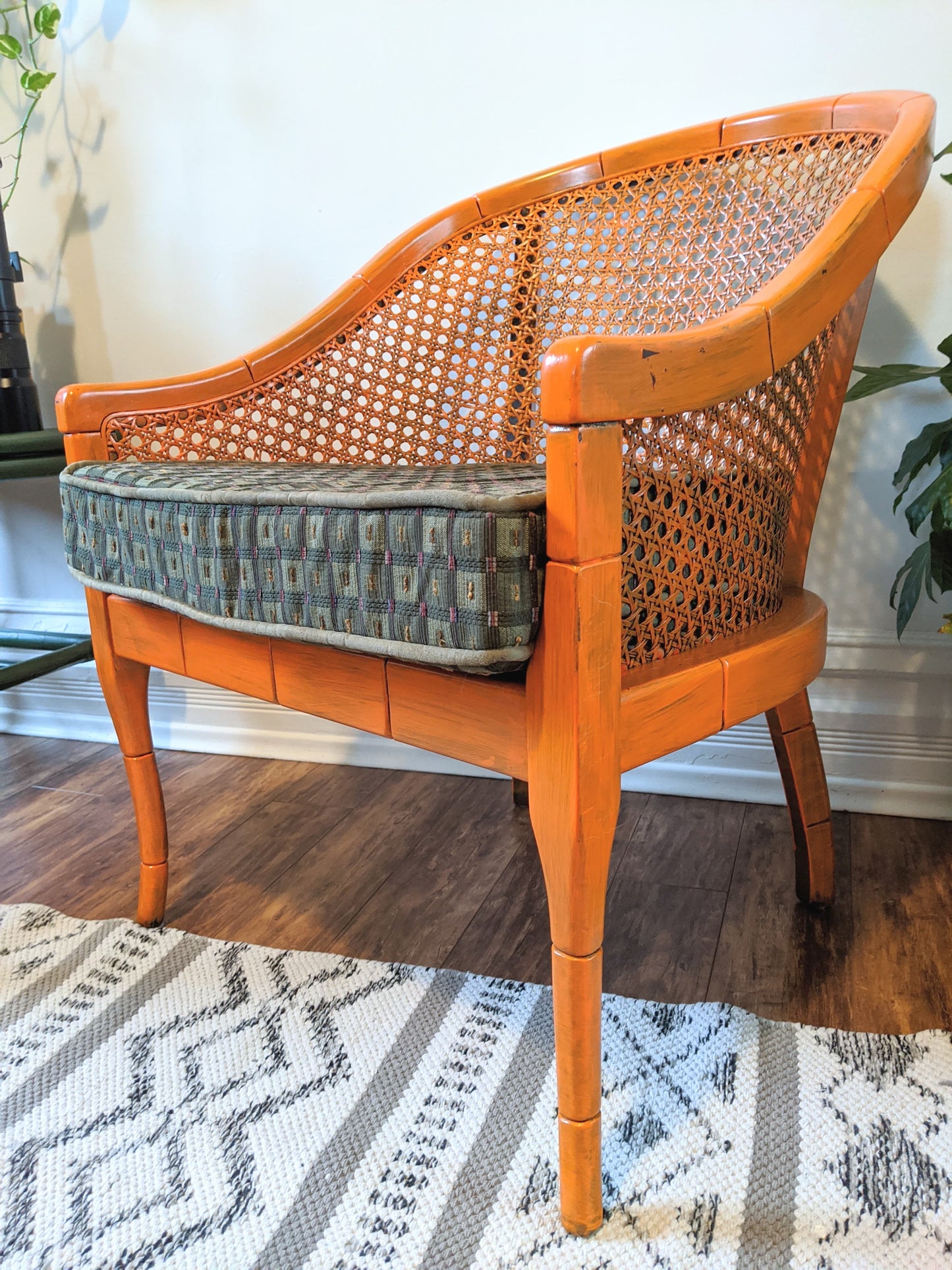 The Orange Bigsby Chair