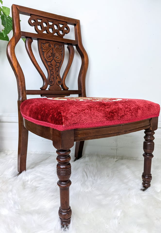 The Merlot Parlour Chair