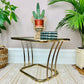 The Beverly Brass Side Tables