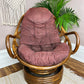 The Righteously Rattan Chair & Footstool