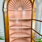 The Pink Clamshell Corner Cabinet