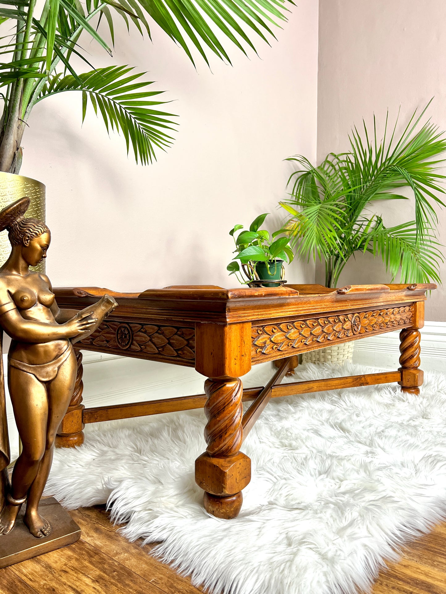 The Honey Leaf Coffee Table