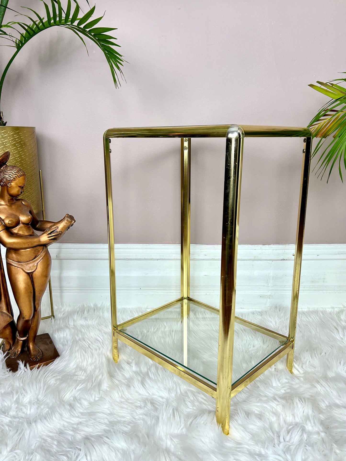 The Bodhi Brass Side Table