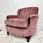 The Pink Clamshell Armchair