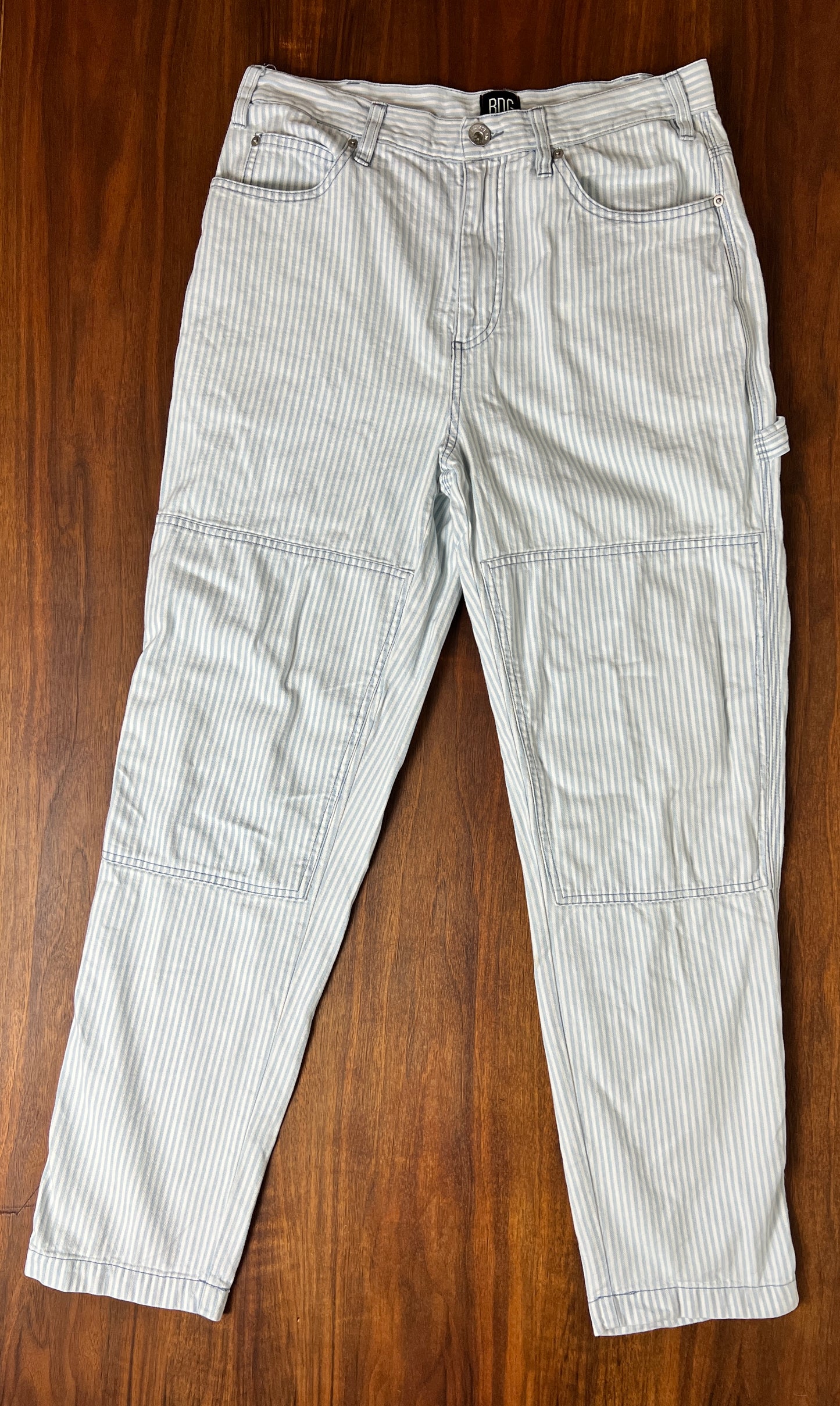 The Hickory Stripe Carpenter Pants