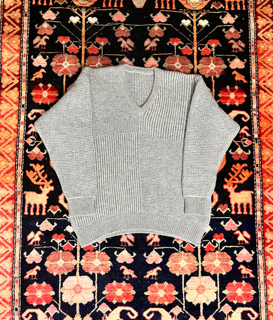 Vintage V Neck Wool Sweater