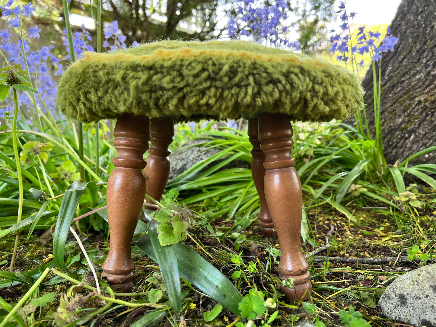 The Far Out Fuzzy Footstool