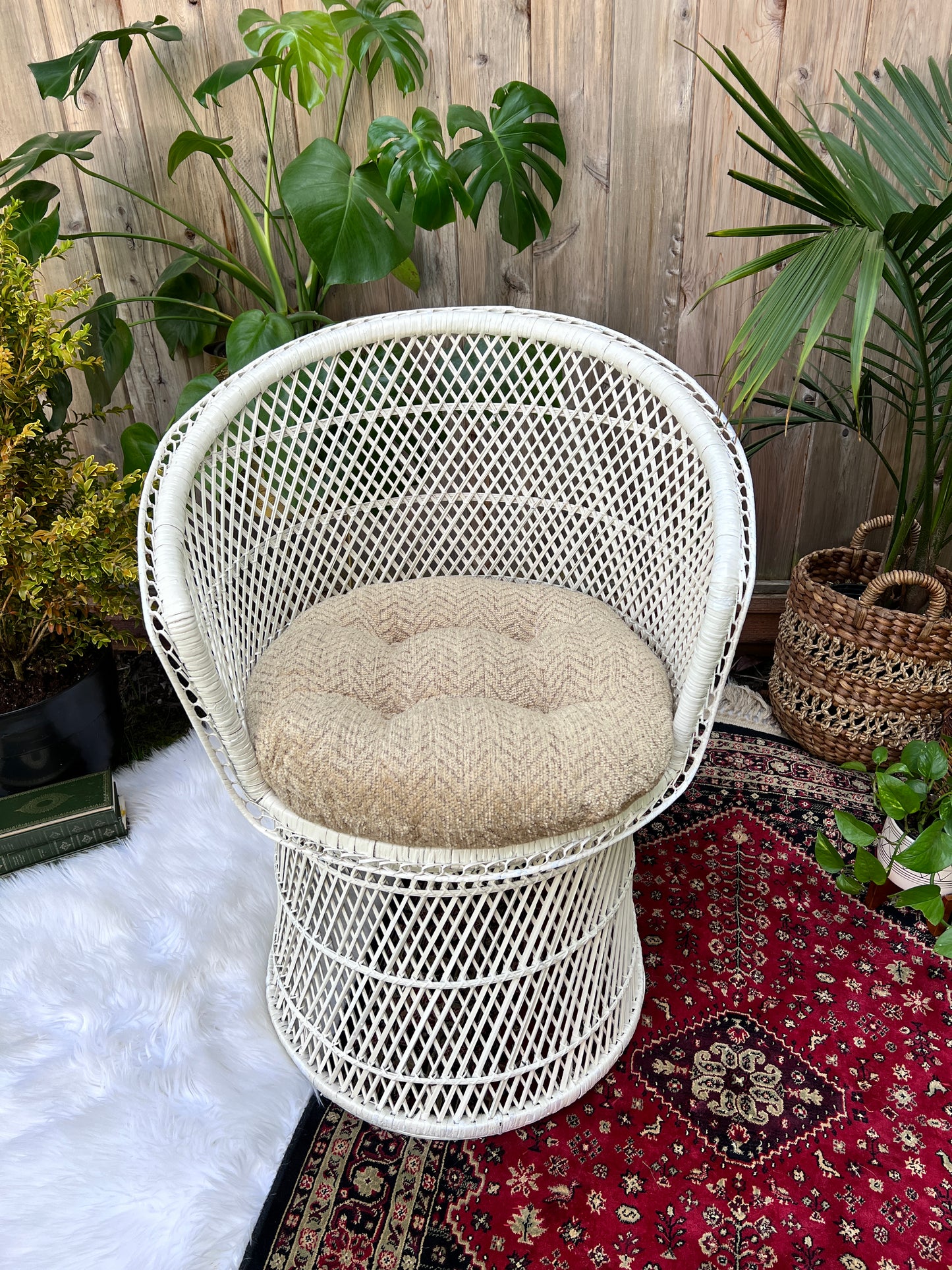 The White Peacock Chair