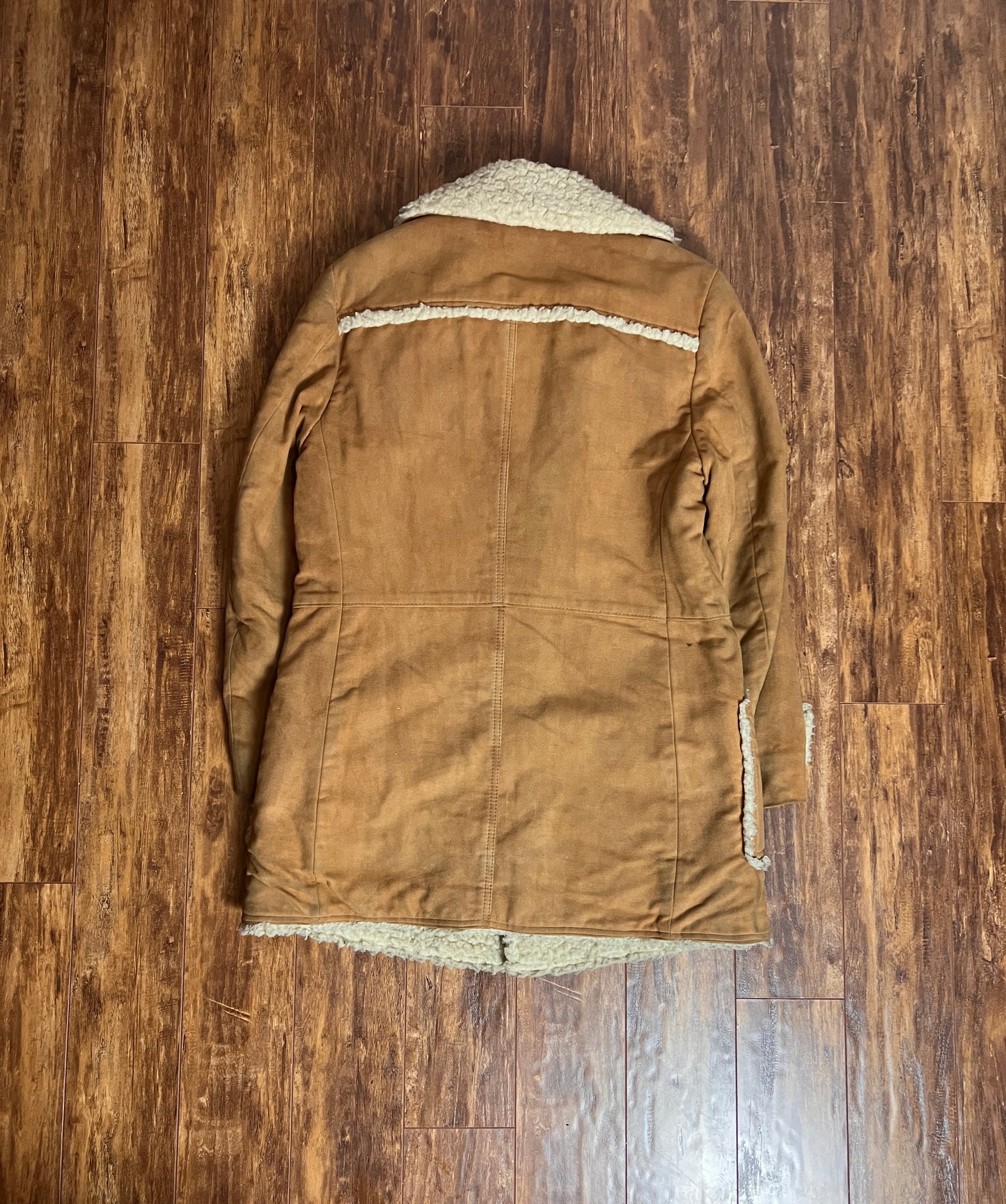 Vintage Shearling Suede Jacket