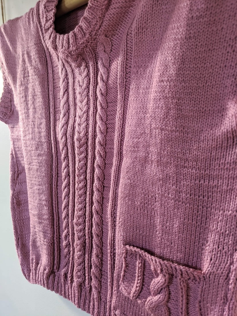 The Pink Flamingo Sweater Vest