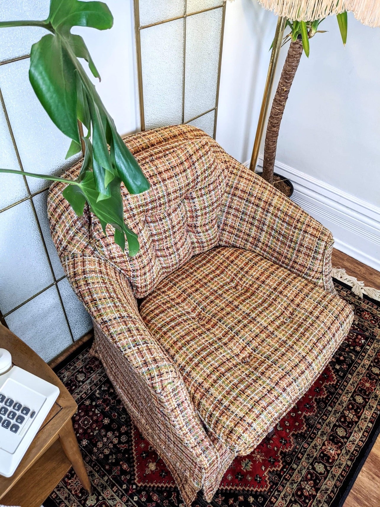 The Tyrone Tweed Chair