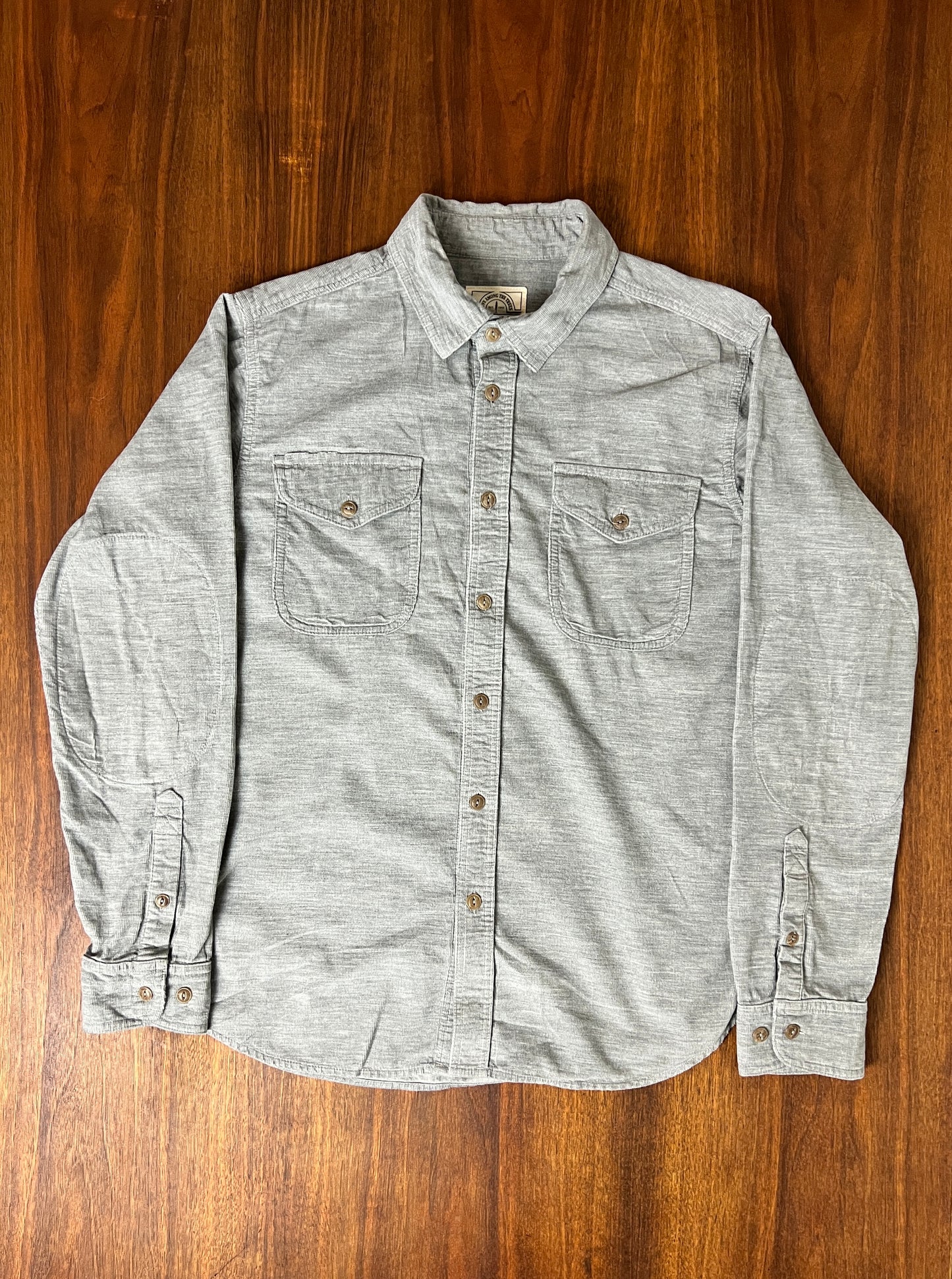 The Grey Corduroy Shirt