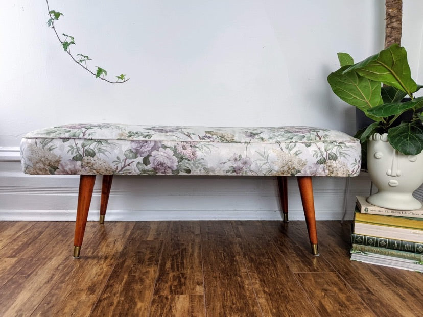 The Long Floral Ottoman