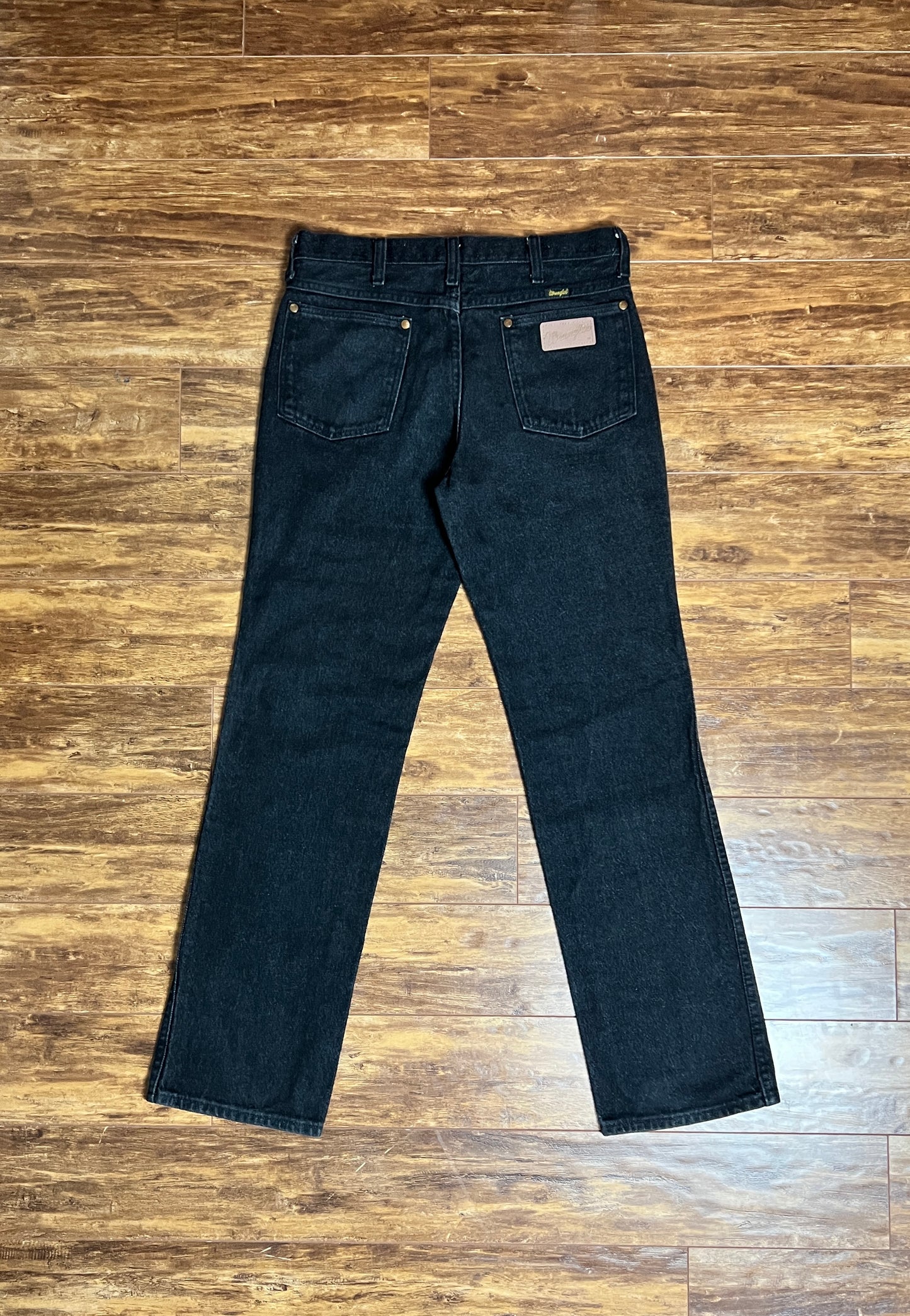 Vintage 80s Black Wrangler Jeans – thatfunkycornershop