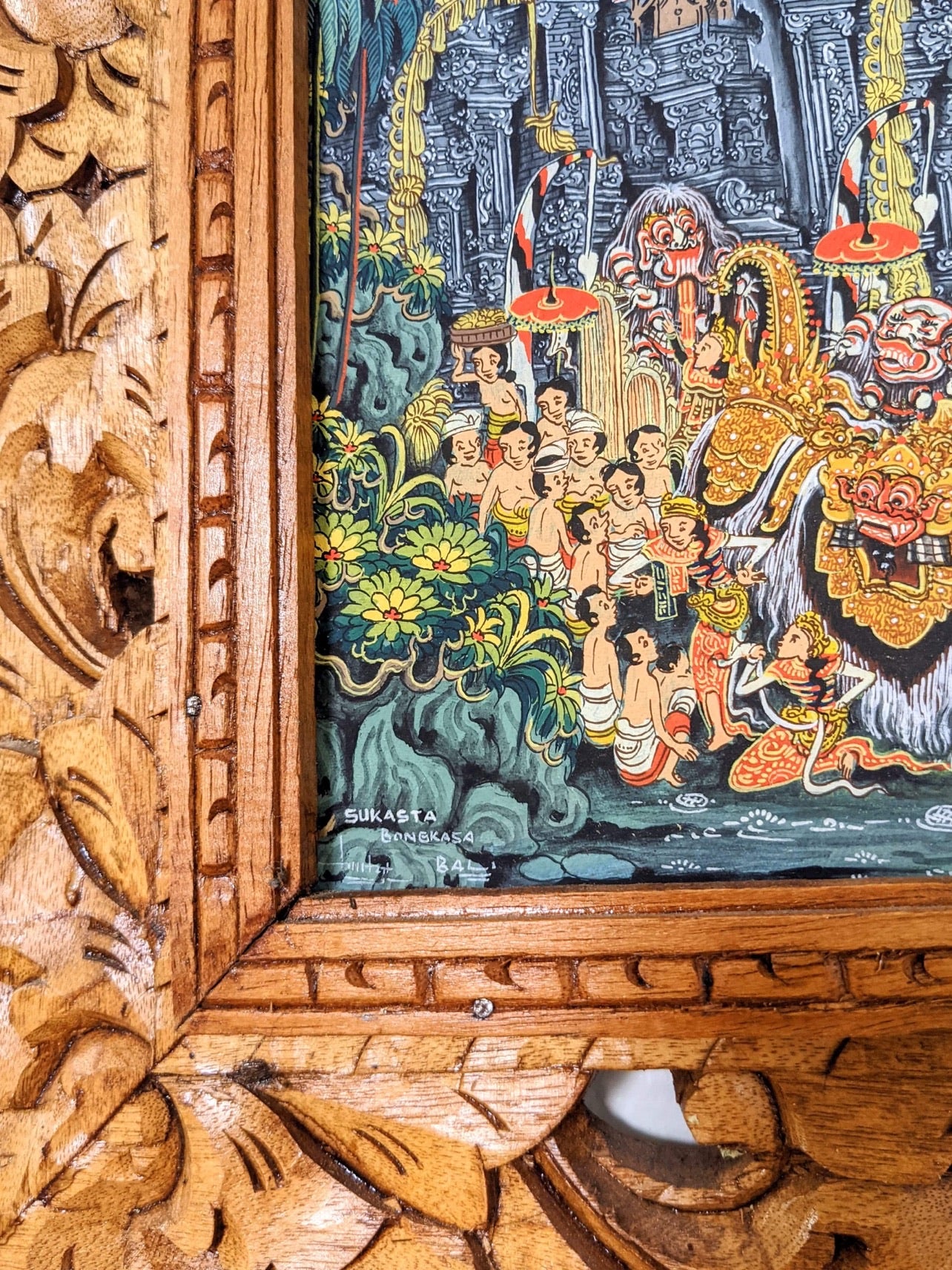 The Lost City of Bali Painting