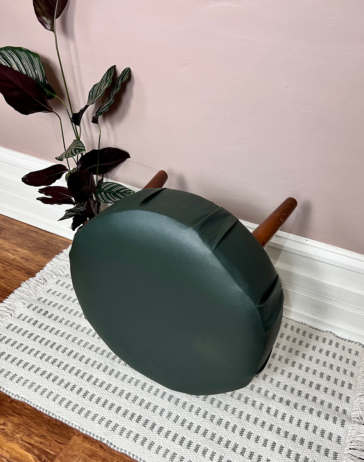 The Mineral Green Ottoman