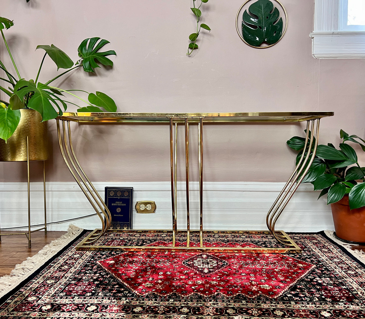 The Mandalay Brass Table