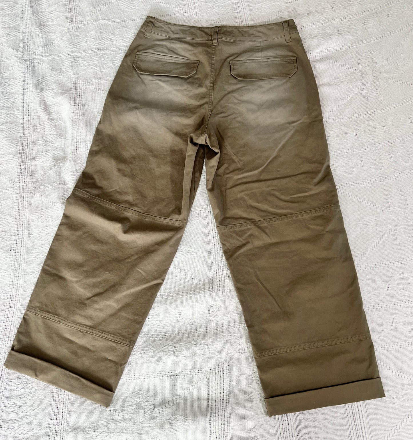 Faded Olive Cargo Pants