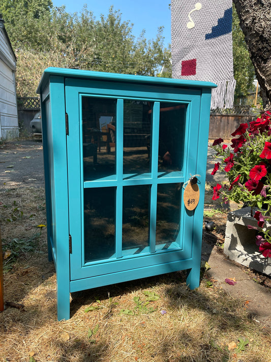 The Little Blue Cabinet