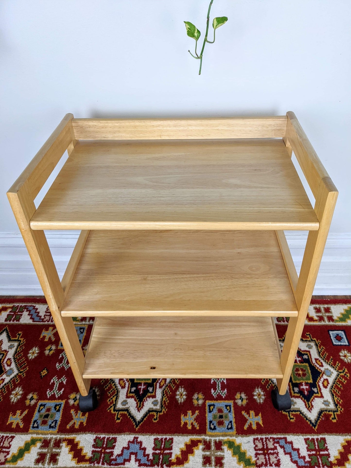 The Chamois Pine Shelf Cart