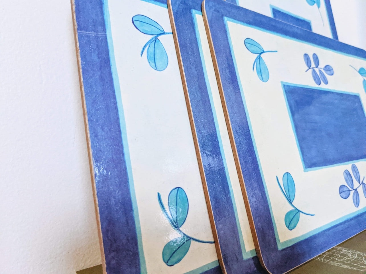 The Blue Leaf Placemats