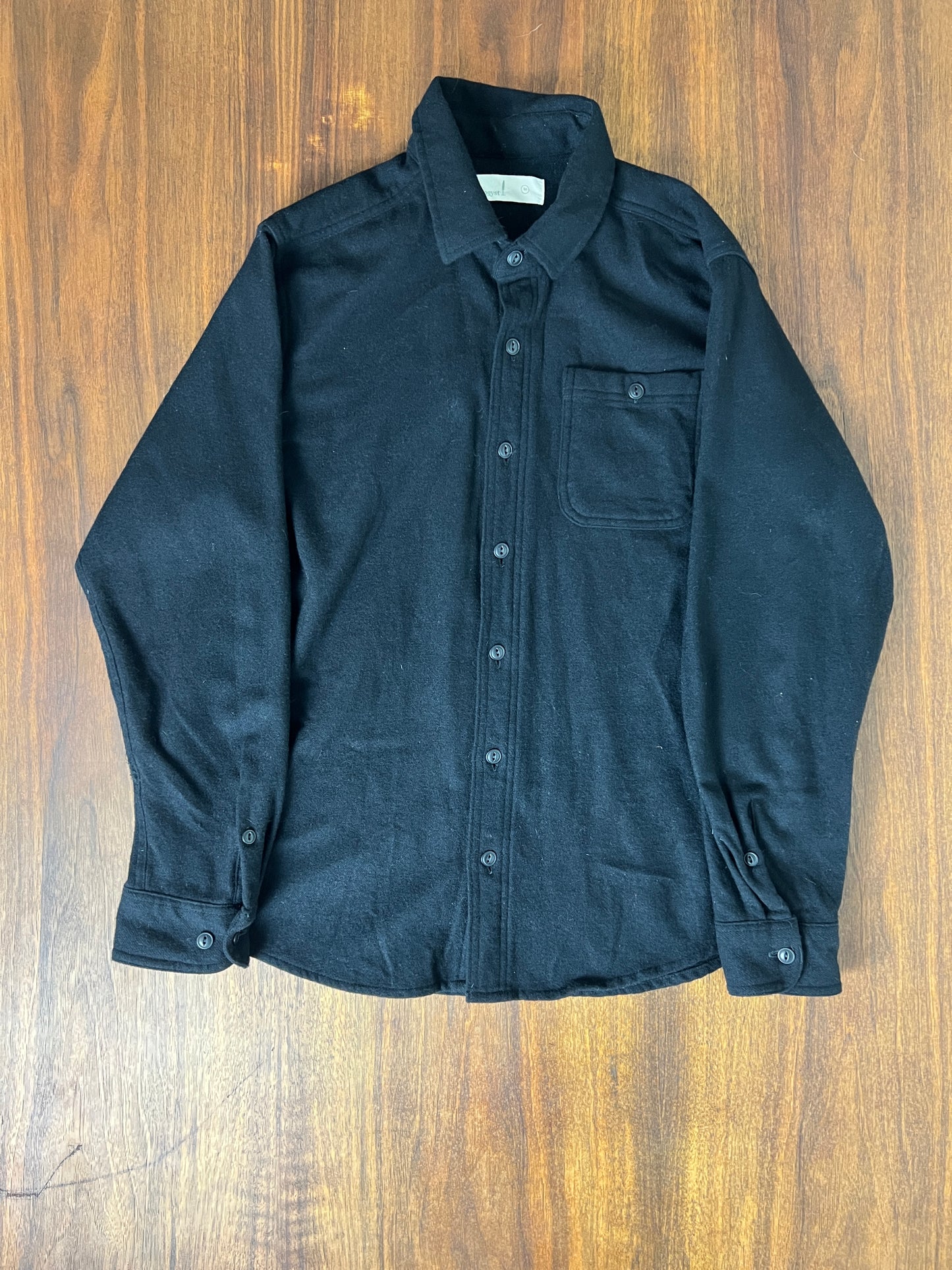 The Black Wool Shirt