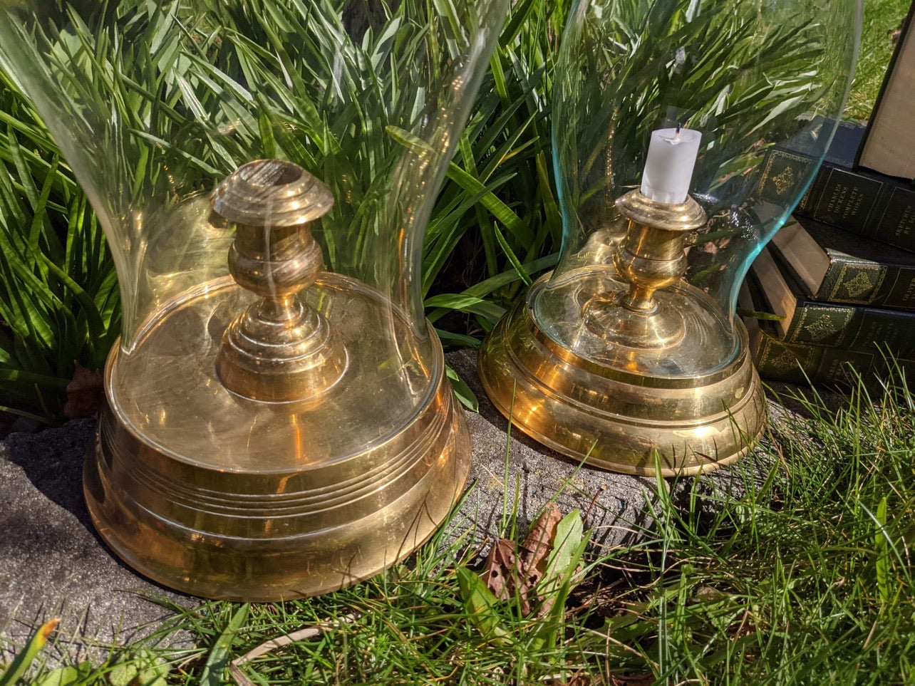 The Brass Candle Lanterns