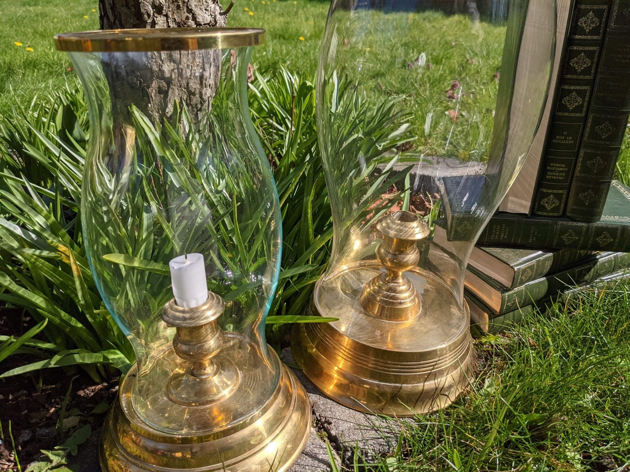 The Brass Candle Lanterns